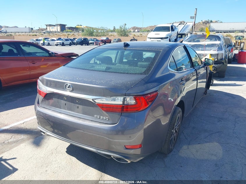 2017 Lexus ES VIN 58ABK1GG3HU078826 IAAI salvage auction — RIGHT FRONT, Salvage (California), sold $6,775 on 2026-09-04 (photo 4)