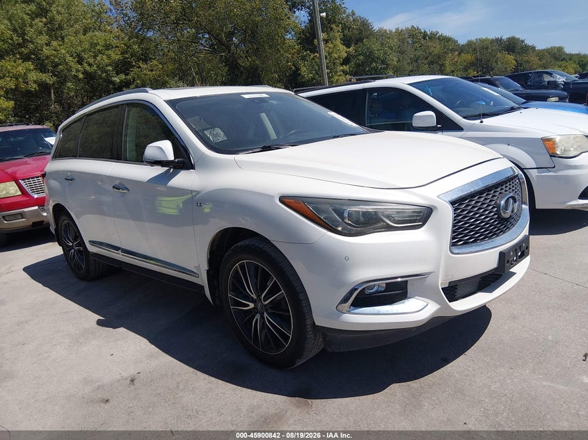 2017 Infiniti Qx60 VIN 5N1DL0MN1HC558721 IAAI salvage auction — NORMAL WEAR, Original (Texas), sold $2,200 on 2026-09-13 (photo 1)