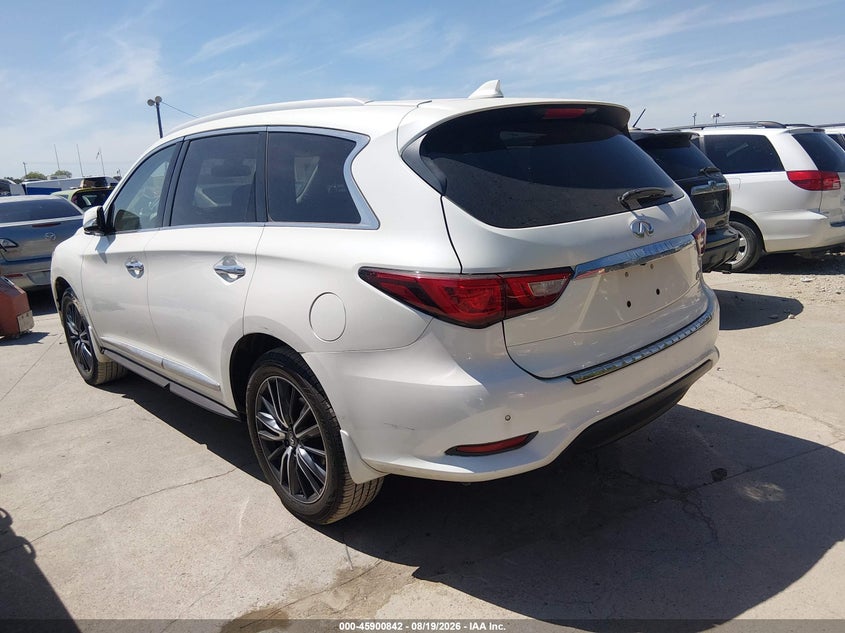 2017 Infiniti Qx60 VIN 5N1DL0MN1HC558721 IAAI salvage auction — NORMAL WEAR, Original (Texas), sold $2,200 on 2026-09-13 (photo 3)
