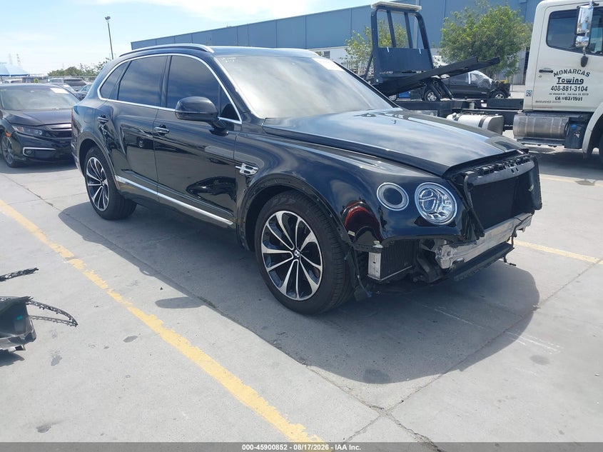 2019 Bentley Bentayga VIN SJAAM4ZVXKC024677 IAAI salvage auction — FRONT END, Salvage (California), sold $35,050 on 2026-09-08 (photo 1)