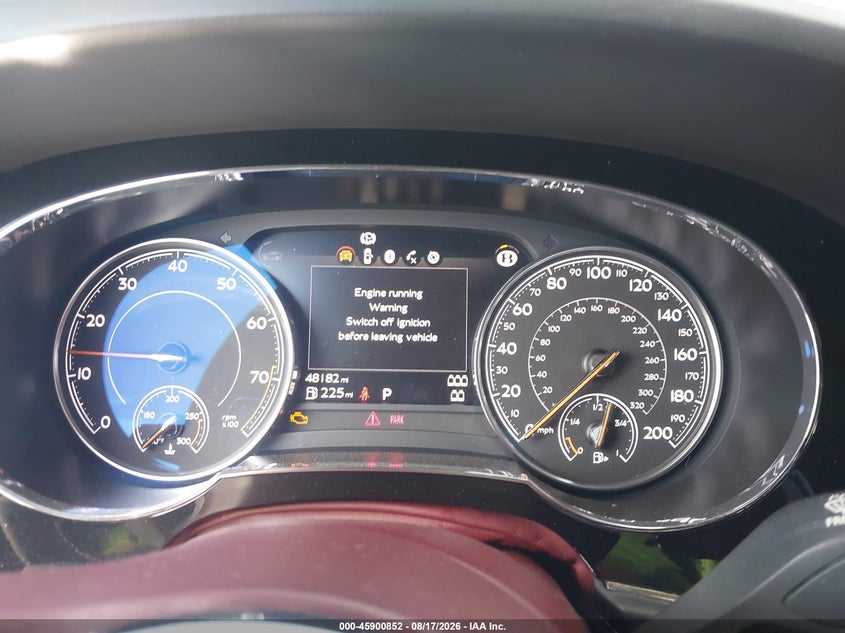 2019 Bentley Bentayga VIN SJAAM4ZVXKC024677 IAAI salvage auction — FRONT END, Salvage (California), sold $35,050 on 2026-09-08 (photo 7)
