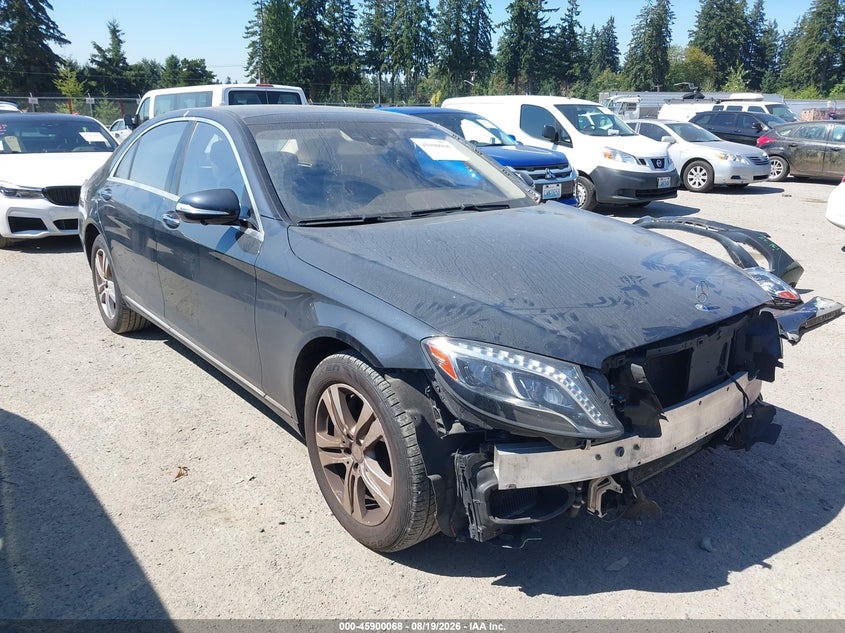 2017 Mercedes-benz S-klasse VIN WDDUG8FBXHA305604 — IAAI salvage auction photo