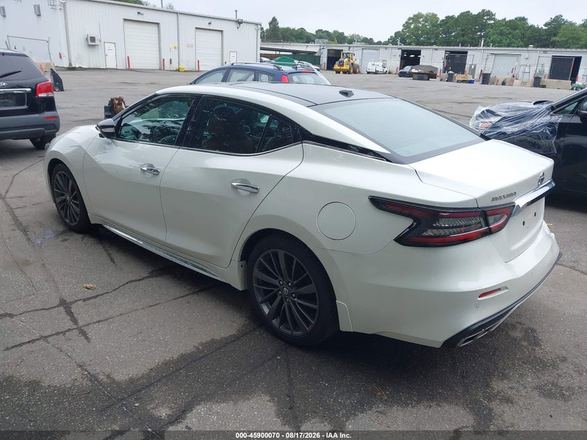 2020 Nissan Maxima VIN 1N4AA6FV2LC373265 IAAI salvage auction — REAR END, Wait Title, sold $7,100 on 2026-09-22 (photo 3)