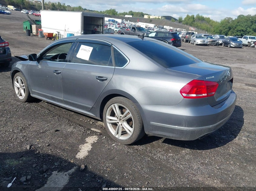 2015 Volkswagen Passat VIN 1VWCV7A37FC049197 IAAI salvage auction — FRONT END, Salvage (Pennsylvania), sold $800 on 2026-09-14 (photo 3)