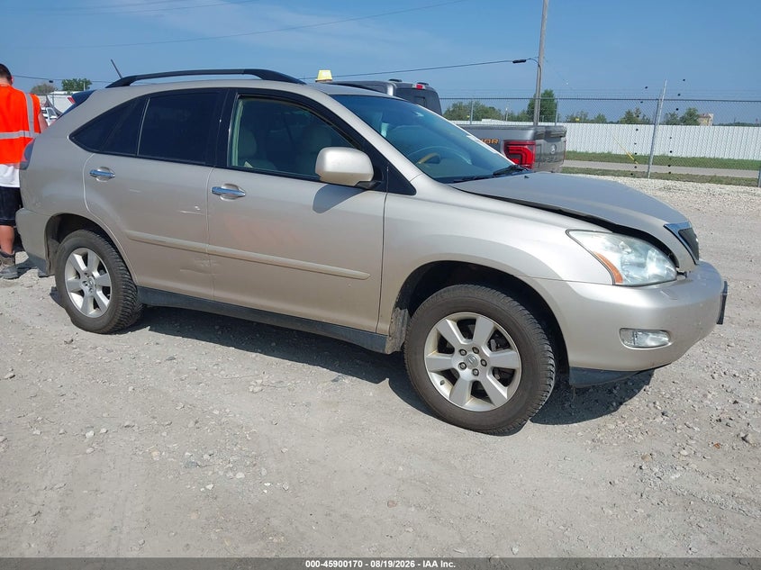 2008 Lexus Rx 350 VIN 2T2HK31U28C078972 IAAI salvage auction — FRONT END, Junk Bill Of Sale Mv2459 (Wisconsin), sold $1,375 on 2026-09-07 (photo 1)
