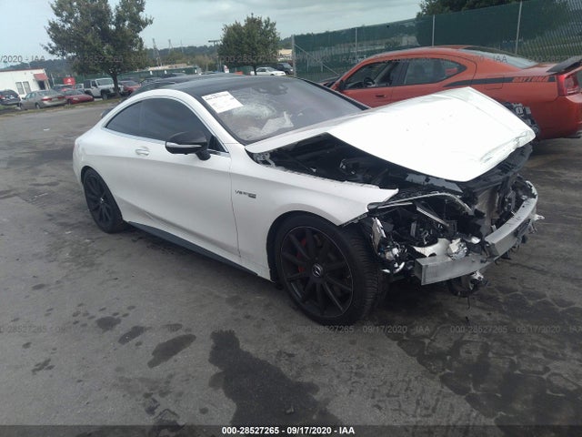 2019 Mercedes-benz S-klasse amg VIN WDDXJ8JB1KA039953 IAAI salvage auction — Front End, Salvage, sold $67,275 on 2020-12-21 (photo 1)