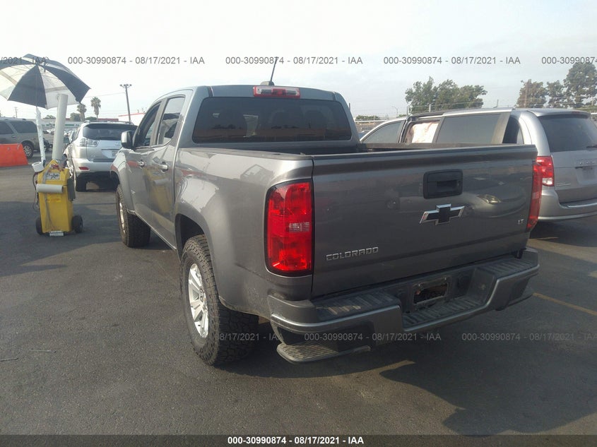 2019 Chevrolet Colorado VIN 1GCGSCEA5K1299154 IAAI salvage auction — Front End, Other, sold $10,500 on 2021-10-06 (photo 3)