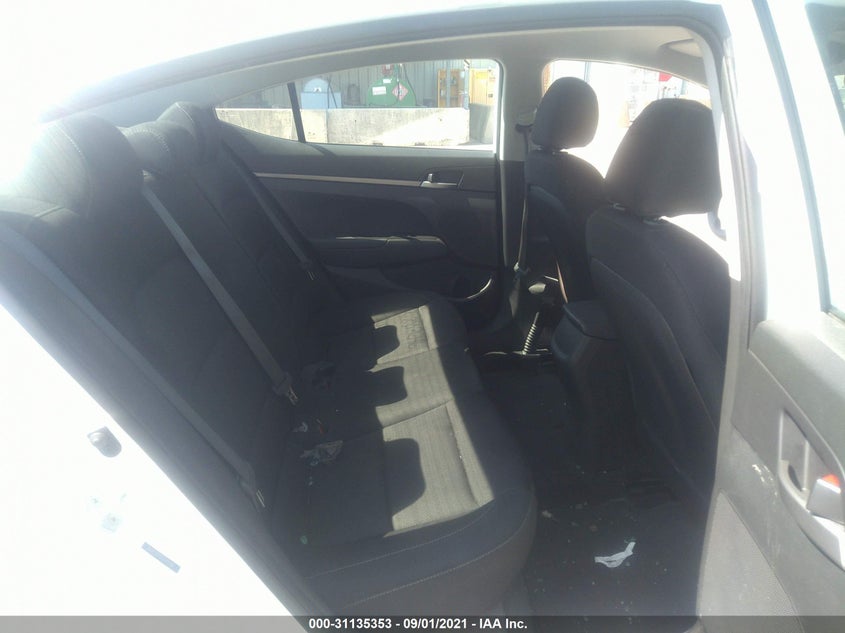2018 Hyundai Elantra VIN 5NPD74LFXJH261189 IAAI salvage auction — Front & Rear, Other, sold $4,050 on 2021-11-03 (photo 8)