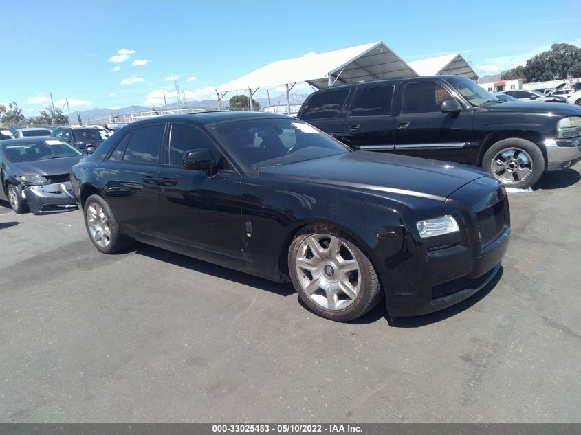 2010 Rolls-Royce Ghost VIN SCA664S55AUX48611 IAAI salvage auction — Transmission Damage, Other, sold $45,000 on 2023-03-08 (photo 1)