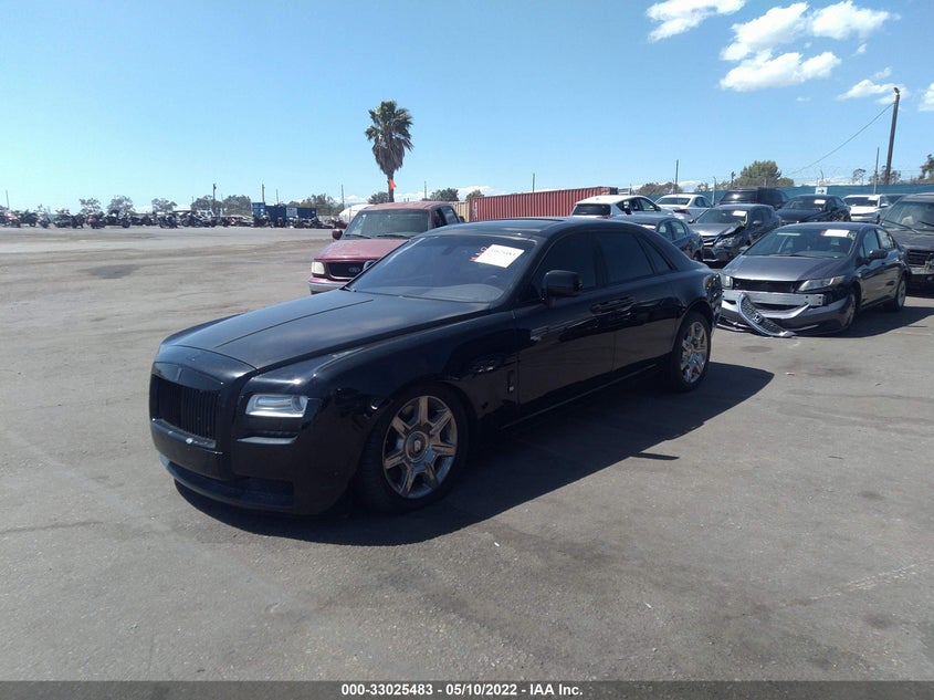 2010 Rolls-Royce Ghost VIN SCA664S55AUX48611 IAAI salvage auction — Transmission Damage, Other, sold $45,000 on 2023-03-08 (photo 2)