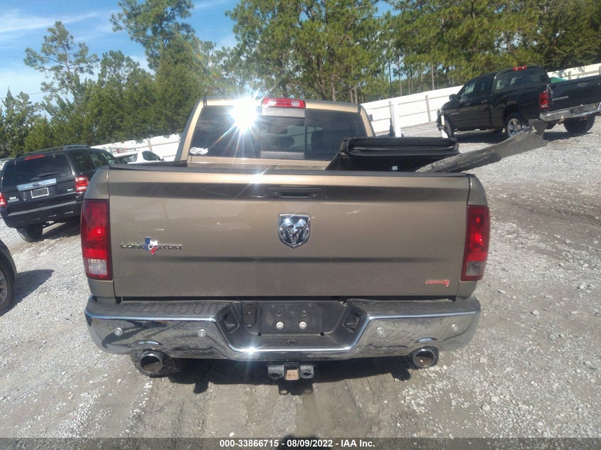 2015 RAM 1500 VIN 1C6RR6LT7FS570572 COPART salvage auction — Front End, Salvage Title, sold $2,625 on 2023-03-16 (photo 8)