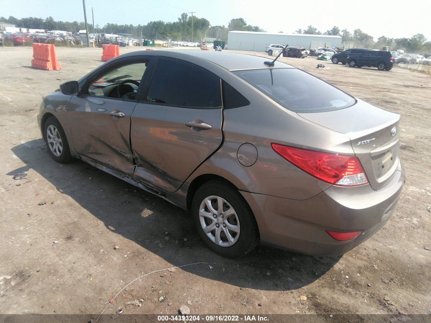 2014 Hyundai Accent VIN KMHCT4AE4EU638592 IAAI salvage auction — Side, Other, sold $1,425 on 2022-11-11 (photo 3)