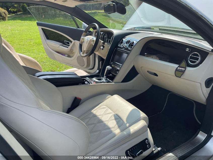 2012 Bentley Continental gt VIN SCBFR7ZAXCC071524 COPART salvage auction — Unknown, CLEAR (New York), sold $13,975 on 2022-10-11 (photo 5)