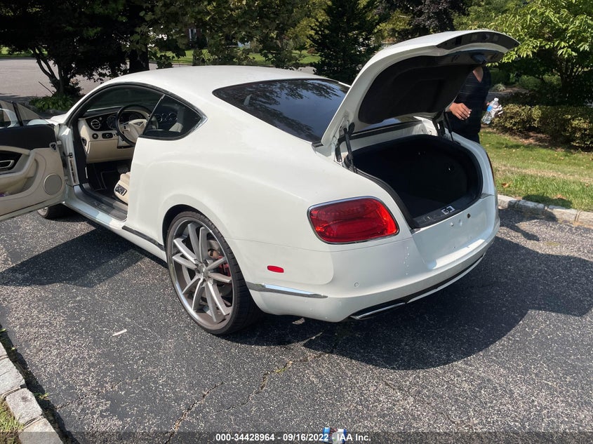 2012 Bentley Continental gt VIN SCBFR7ZAXCC071524 COPART salvage auction — Unknown, CLEAR (New York), sold $13,975 on 2022-10-11 (photo 6)