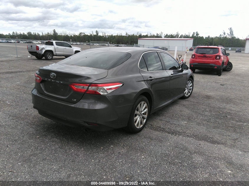 2018 Toyota Camry VIN 4T1B11HK5JU668450 IAAI salvage auction — Unknown, Other, sold $13,125 on 2022-11-28 (photo 4)