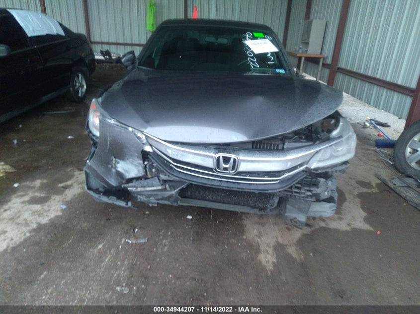 2016 Honda Accord VIN 1HGCR2F56GA220203 IAAI salvage auction — Front End, Clean, sold $4,075 on 2023-01-17 (photo 6)