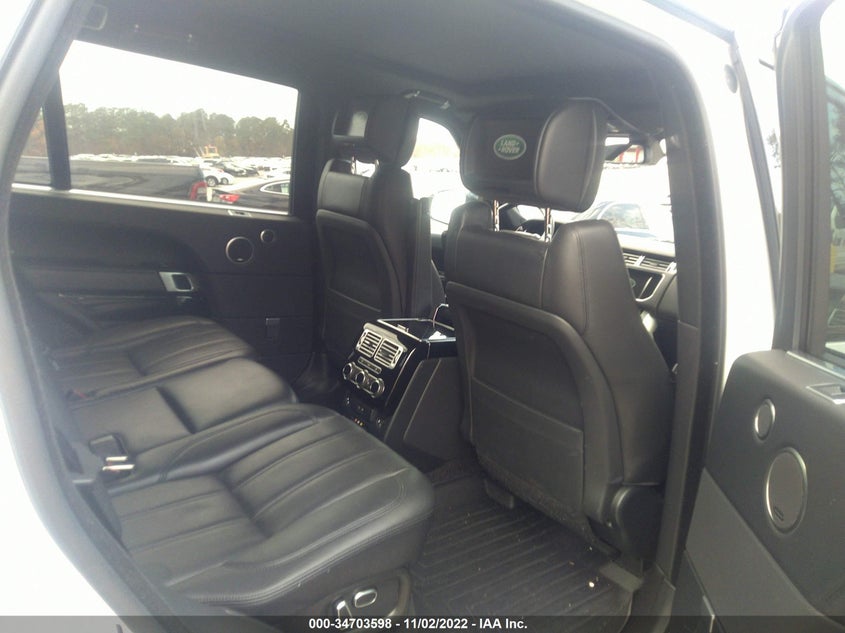 2015 Land rover RANGE ROVER VIN SALGS3TF0FA199881 COPART salvage auction — Left Front, Salvage Title, sold $17,375 on 2022-12-06 (photo 8)