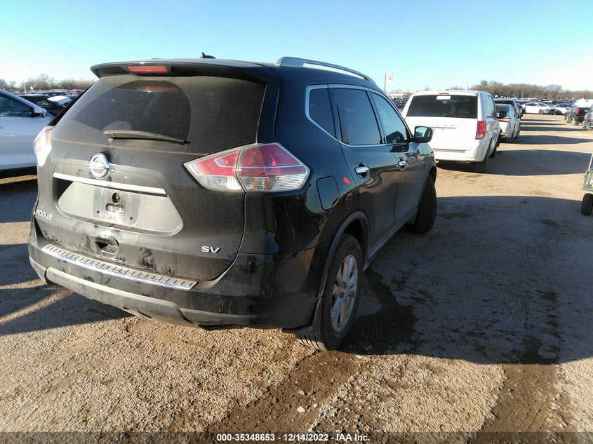 2016 Nissan Rogue VIN KNMAT2MT1GP669312 IAAI salvage auction — Front End, Salvage, sold $5,825 on 2023-01-17 (photo 4)