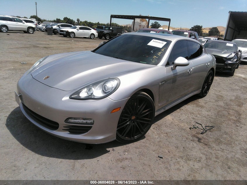 2011 Porsche Panamera VIN WP0AA2A75BL011151 IAAI salvage auction — Engine Damage, Other, sold $4,675 on 2023-07-27 (photo 2)