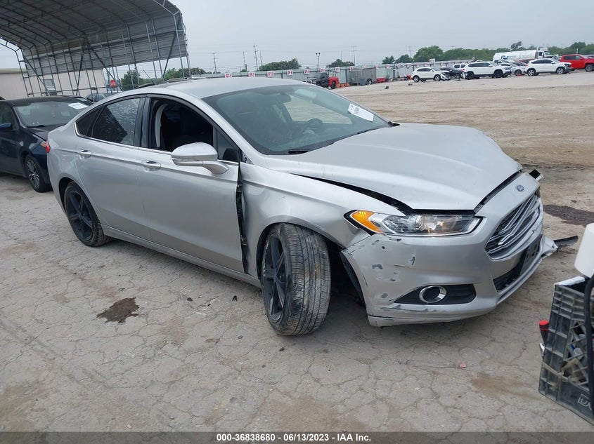 2016 Ford Fusion VIN 3FA6P0H7XGR382433 COPART salvage auction — Left Front, Salvage Title, sold $1,025 on 2023-10-16 (photo 1)
