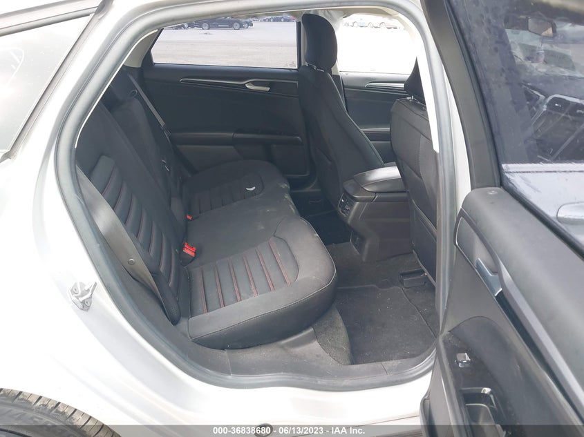 2016 Ford Fusion VIN 3FA6P0H7XGR382433 COPART salvage auction — Left Front, Salvage Title, sold $1,025 on 2023-10-16 (photo 8)