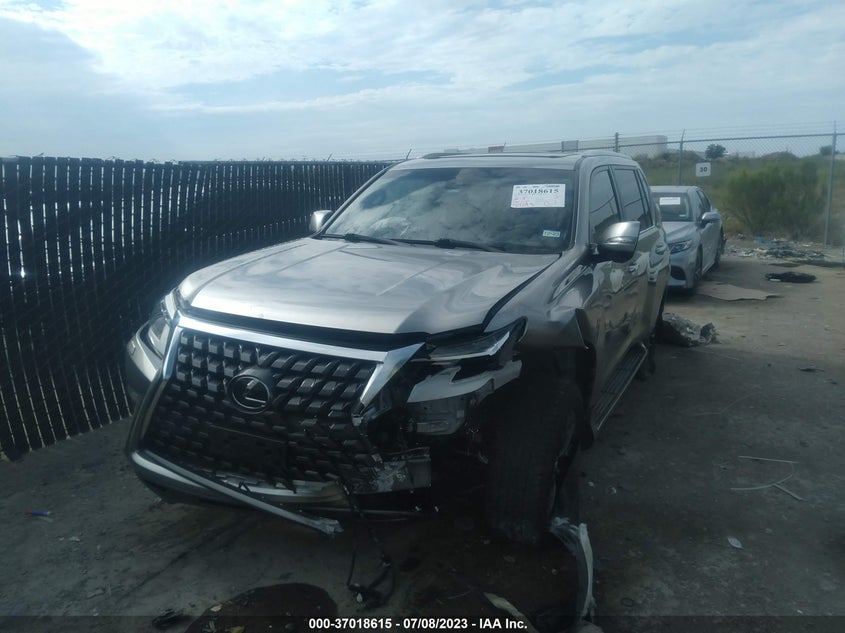 2021 Lexus Gx VIN JTJAM7BX2M5296673 IAAI salvage auction — Unknown, Other, sold $20,100 on 2023-10-17 (photo 2)