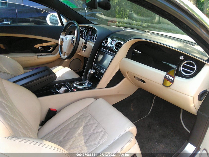 2012 Bentley Continental gt VIN SCBFR7ZAXCC071524 COPART salvage auction — Unknown, Salvage Title, sold $15,475 on 2023-08-15 (photo 5)