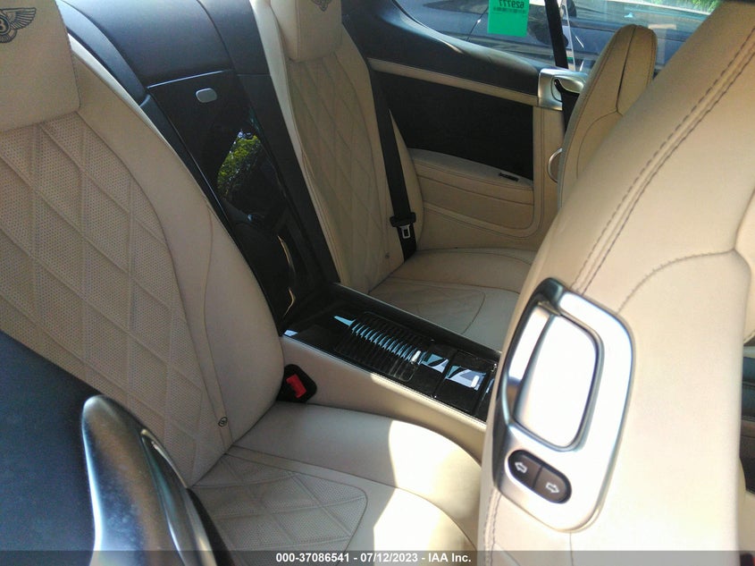 2012 Bentley Continental gt VIN SCBFR7ZAXCC071524 COPART salvage auction — Unknown, Salvage Title, sold $15,475 on 2023-08-15 (photo 8)