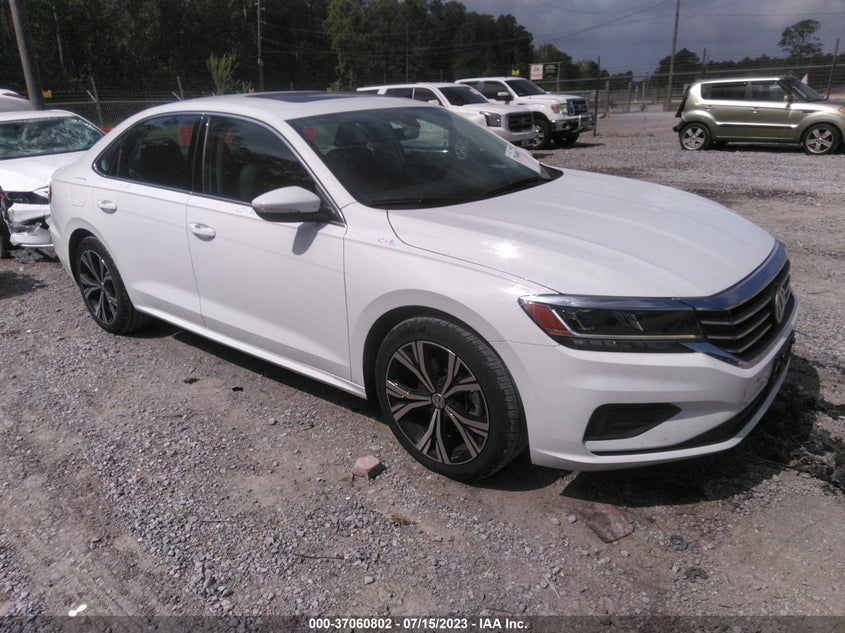 2021 VOLKSWAGEN PASSAT VIN 1VWSA7A30MC012738 COPART salvage auction — Unknown, CLEAR (Tennessee), sold $13,000 on 2023-07-26 (photo 1)