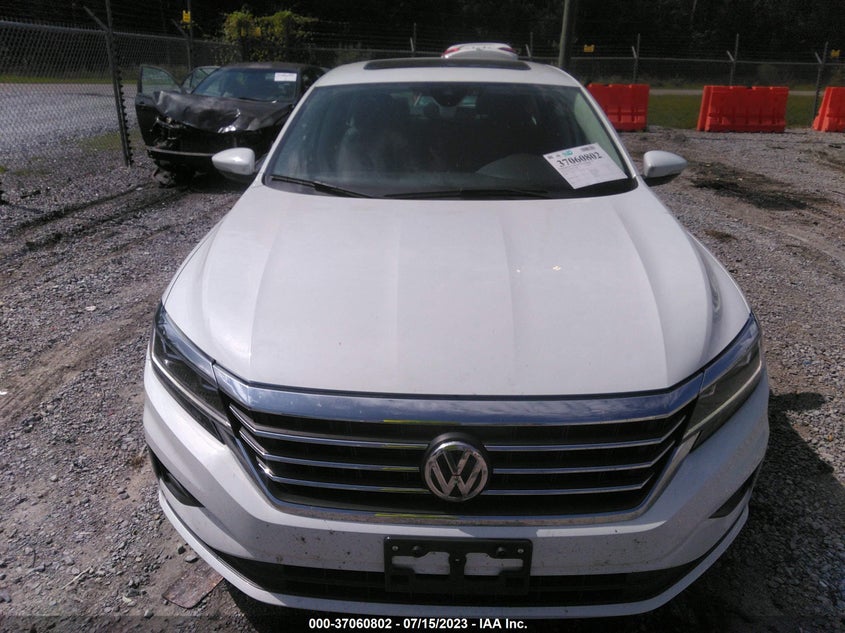 2021 VOLKSWAGEN PASSAT VIN 1VWSA7A30MC012738 COPART salvage auction — Unknown, CLEAR (Tennessee), sold $13,000 on 2023-07-26 (photo 6)