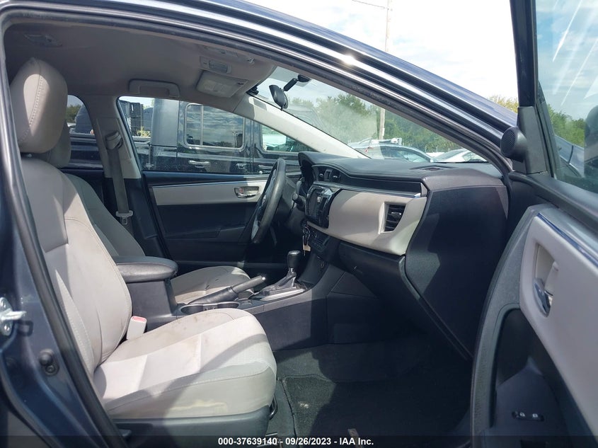 2015 TOYOTA COROLLA VIN 2T1BURHE0FC407851 COPART salvage auction — Front End, Salvage (Kansas), sold $3,975 on 2024-05-08 (photo 5)
