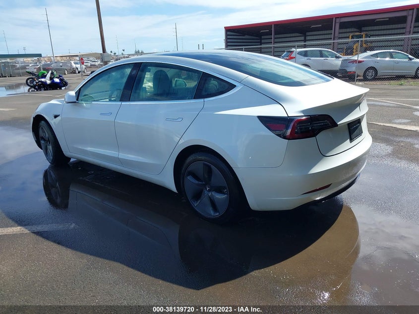 2020 Tesla Model 3 VIN 5YJ3E1EAXLF504650 IAAI salvage auction — Front End, Clean, sold $11,000 on 2024-01-30 (photo 3)