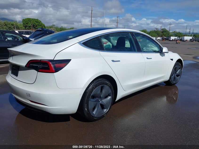 2020 Tesla Model 3 VIN 5YJ3E1EAXLF504650 IAAI salvage auction — Front End, Clean, sold $11,000 on 2024-01-30 (photo 4)