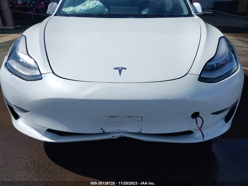 2020 Tesla Model 3 VIN 5YJ3E1EAXLF504650 IAAI salvage auction — Front End, Clean, sold $11,000 on 2024-01-30 (photo 6)