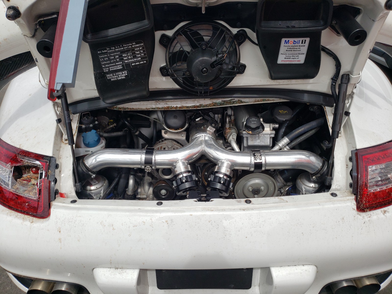 2008 PORSCHE 911 VIN WP0CD29958S708310 COPART salvage auction — TOP/ROOF, NY - MV907A-PARTS ONLY, sold $27,000 on 2025-04-30 (photo 7)
