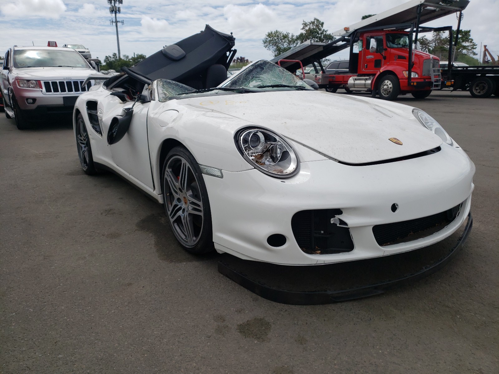 2008 PORSCHE 911 VIN WP0CD29958S708310 COPART salvage auction — TOP/ROOF, NY - MV907A-PARTS ONLY, sold $27,000 on 2025-04-30 (photo 1)