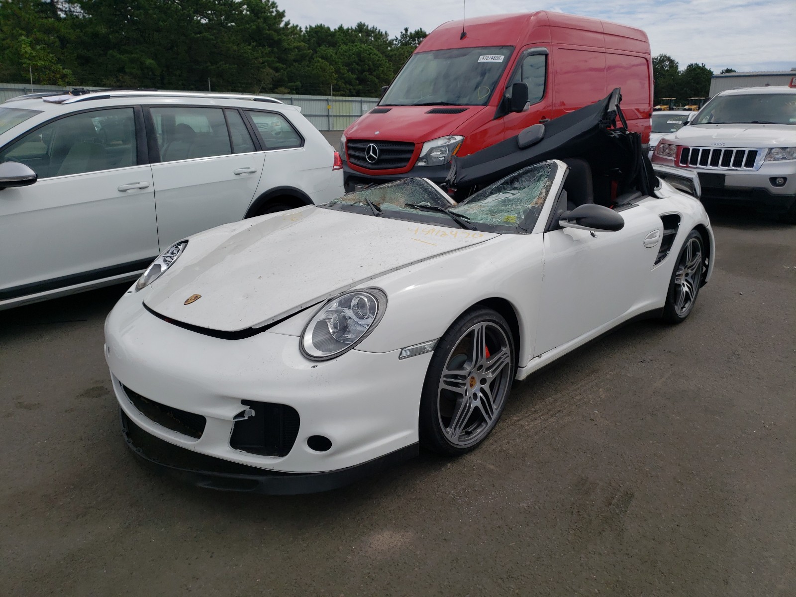 2008 PORSCHE 911 VIN WP0CD29958S708310 COPART salvage auction — TOP/ROOF, NY - MV907A-PARTS ONLY, sold $27,000 on 2025-04-30 (photo 2)