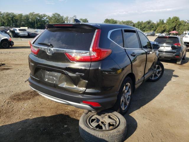 2017 Honda CR-V VIN 2HKRW2H87HH689383 COPART salvage auction — Front End, Other, sold $4,900 on 2022-11-01 (photo 4)
