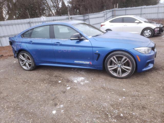 2015 BMW 4er VIN WBA4B3C59FGV48600 COPART salvage auction — REAR END, ON, sold $425 on 2026-07-30 (photo 4)