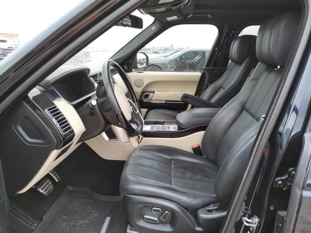 2014 Land rover RANGE ROVER VIN SALGS2TF6EA155229 COPART salvage auction — WATER/FLOOD, TX - , sold $15,200 on 2023-01-24 (photo 7)