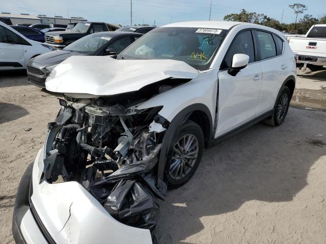 2018 Mazda Cx-5 VIN JM3KFABM7J1414098 COPART salvage auction — FRONT END, Fl - Cert Of Title Slvg Rebuildable, sold $1,100 on 2026-07-07 (photo 1)