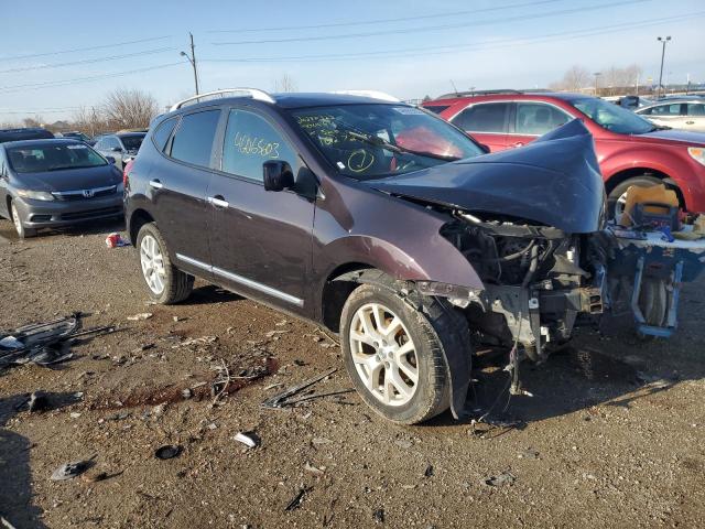 2013 Nissan Rogue sport VIN JN8AS5MV7DW102727 COPART salvage auction — FRONT END, In - Cert Of Title-Salvage Title, sold $150 on 2026-07-24 (photo 4)