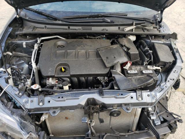 2018 Toyota Corolla VIN 2T1BURHE1JC087335 COPART salvage auction — Front End, Other, sold $5,500 on 2022-02-22 (photo 7)