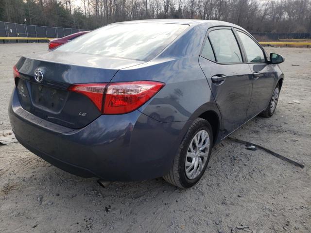2018 Toyota Corolla VIN 2T1BURHE1JC087335 COPART salvage auction — Front End, Other, sold $5,500 on 2022-02-22 (photo 4)