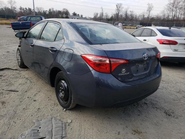 2018 Toyota Corolla VIN 2T1BURHE1JC087335 COPART salvage auction — Front End, Other, sold $5,500 on 2022-02-22 (photo 3)