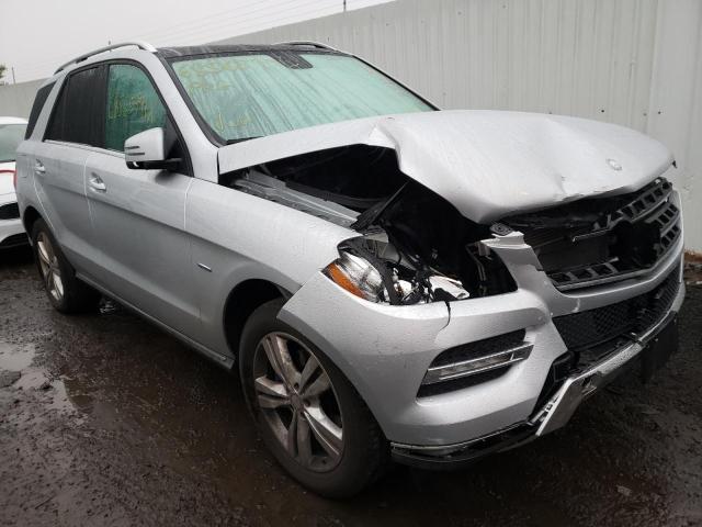 2012 Mercedes-Benz ML-Class VIN 4JGDA5HB0CA035567 — COPART salvage auction photo