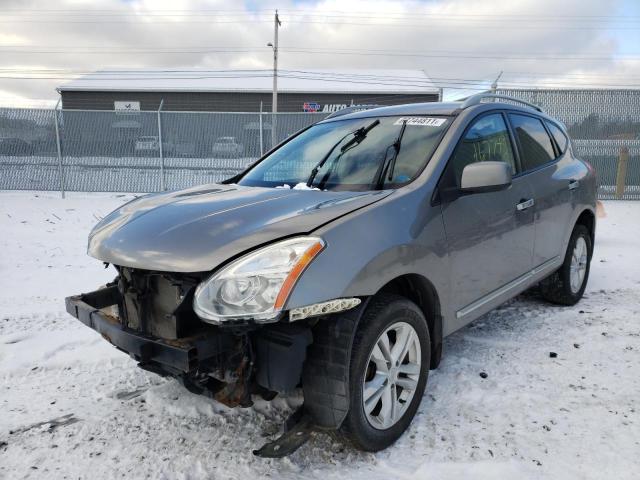2012 Nissan Rogue VIN JN8AS5MV2CW364265 COPART salvage auction — FRONT END, On - Permit No Brand - Unfit, sold $375 on 2026-07-30 (photo 2)