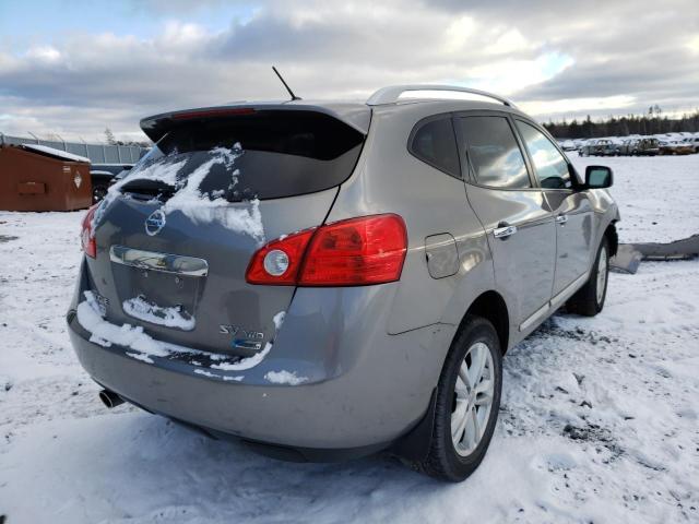 2012 Nissan Rogue VIN JN8AS5MV2CW364265 COPART salvage auction — FRONT END, On - Permit No Brand - Unfit, sold $375 on 2026-07-30 (photo 4)