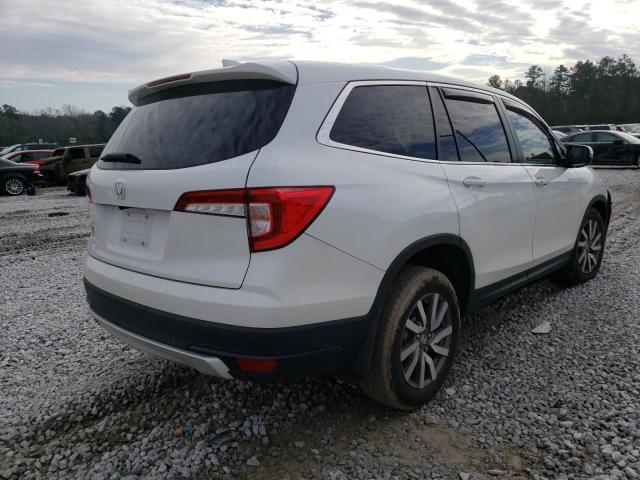 2021 Honda Pilot VIN 5FNYF5H55MB021044 COPART salvage auction — Front End, Other, sold $9,800 on 2022-05-17 (photo 4)