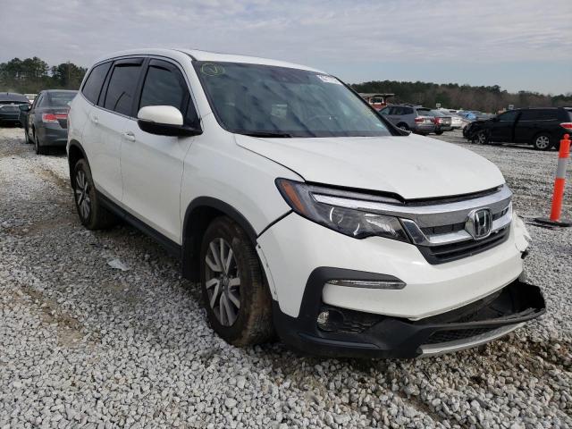 2021 Honda Pilot VIN 5FNYF5H55MB021044 COPART salvage auction — Front End, Other, sold $9,800 on 2022-05-17 (photo 1)